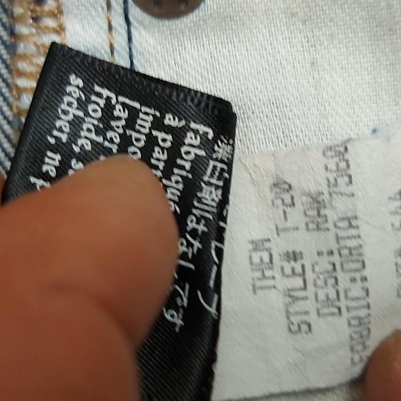 THVM Button Fly Straight Leg Jeans - Picture 12 of 13